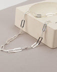 Sterling Silver Statement Necklace - HLcollection - Handmade Gold and Silver Jewelry