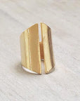 GOLD OPEN RING