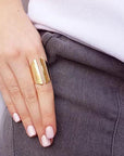 GOLD OPEN RING