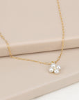 שרשרת פרח פנינה