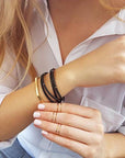 Gold Minimalist Cuff Bracelet - HLcollection - Handmade Gold and Silver Jewelry