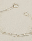 Sterling Silver chain bracelet - HLcollection - Handmade Gold and Silver Jewelry