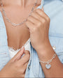 Sterling Silver Heart Bracelet - HLcollection - Handmade Gold and Silver Jewelry