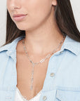 Sterling Silver Statement Necklace - HLcollection - Handmade Gold and Silver Jewelry