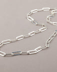 Sterling Silver Statement Necklace - HLcollection - Handmade Gold and Silver Jewelry
