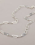 Sterling Silver Statement Necklace - HLcollection - Handmade Gold and Silver Jewelry